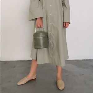 BUILDING BLOCK Drum in Fog Green